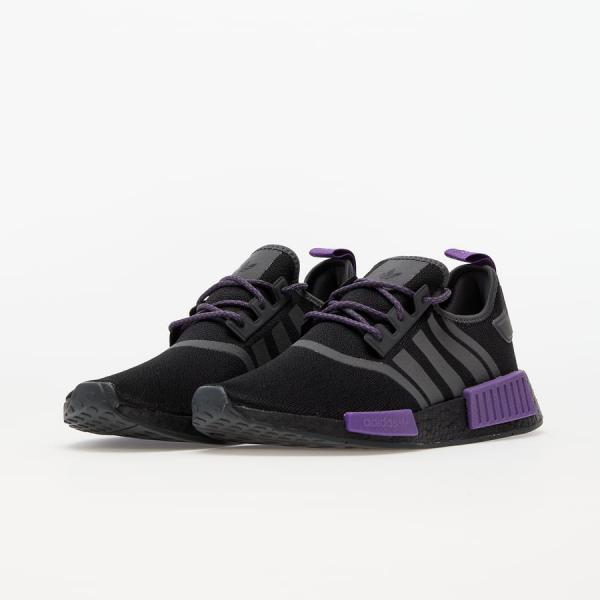 adidas Originals NMD_R1 core black/grey five/active purple