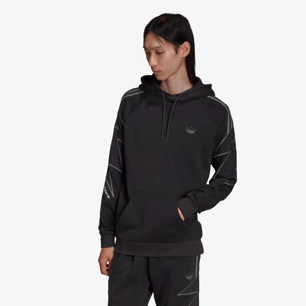 Mikina adidas Originals Sport Lighting Hoodie Black