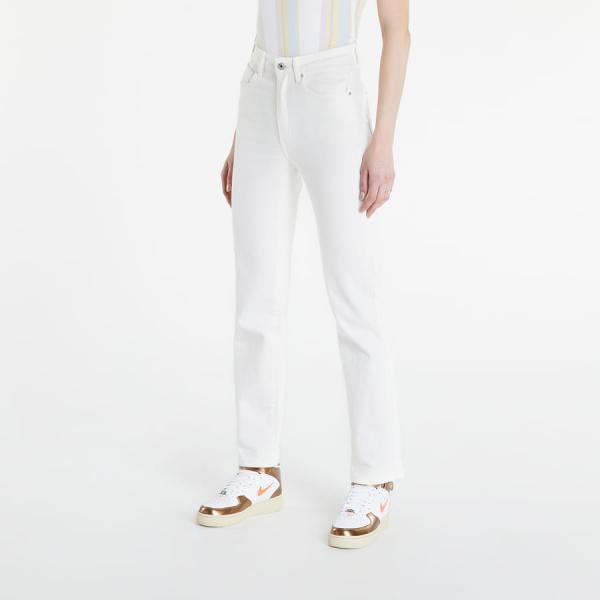 Džíny GUESS Relaxed Fit Denim Pant White W29