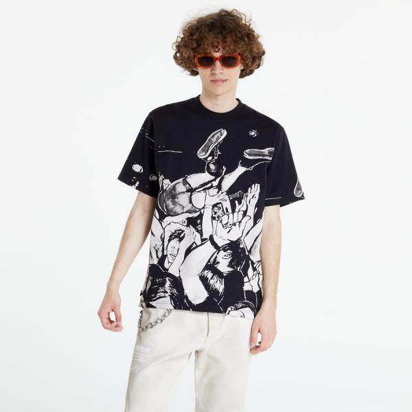 Tričko s krátkým rukávem The Hundreds Mosh Tee černé