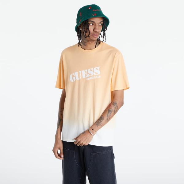 GUESS Front Logo T-Shirt Orange