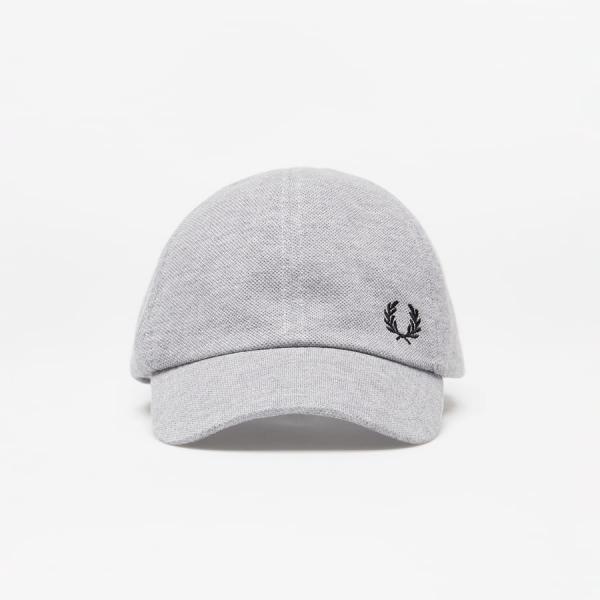 Kšiltovka FRED PERRY Pique Classic Cap Grey