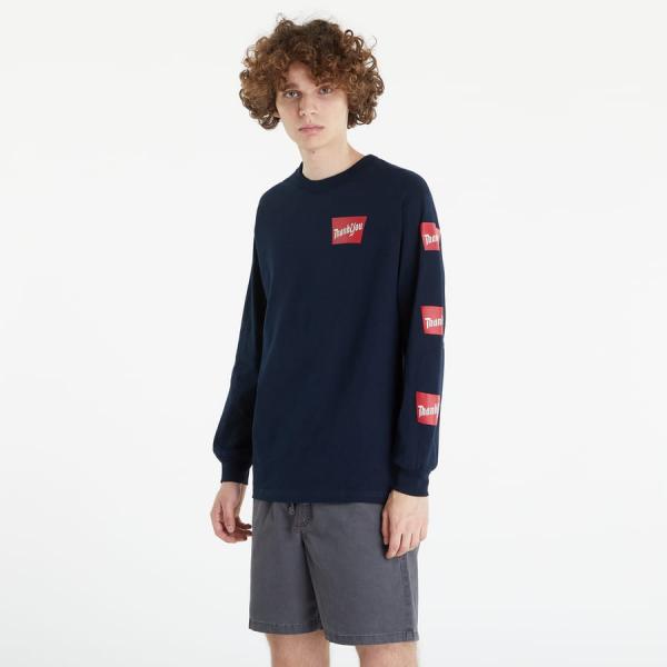 Tričko Thank You Skateboards Rockies Longsleeve Tee navy M