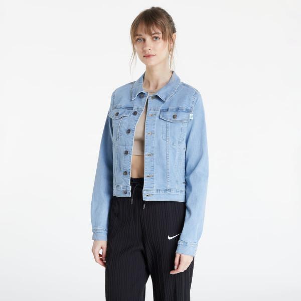 Bunda Urban Classics Ladies Organic Denima Jacket Blue XS