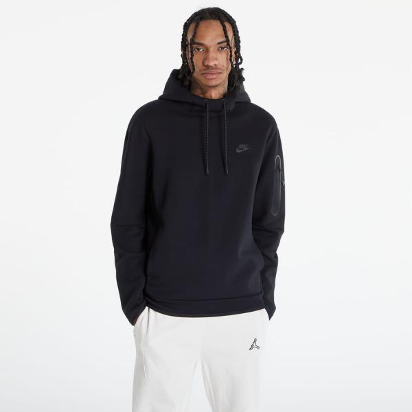 Mikina Nike Sportswear Tech Fleece Pullover Hoodie Black