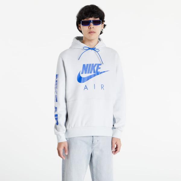 Mikina Nike Brushed-Back Fleece Pullover Hoodie Whte