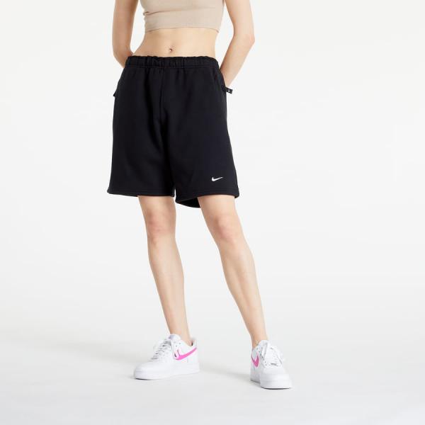 Nike NRG Solo Swoosh Fleece Shorts UNISEX Black/ White L