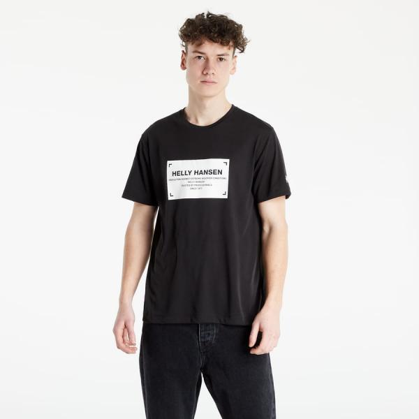 Tričko s krátkým rukávem Helly Hansen Move T-Shirt Black