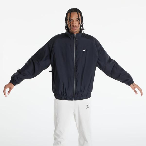 Bomber bunda Nike Solo Swoosh Satin Bomber Jacket Black