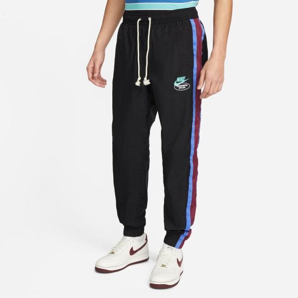 Šusťáky Nike Sportswear Woven Unlined Tracksuit Bottoms Black