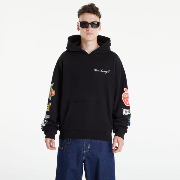 Mikina Urban Classics NY Homage Hoodie Black M