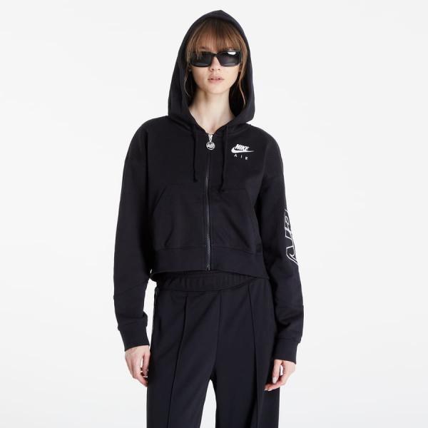 Dámská mikina Nike Sportswear Air Fleece Top Hoodie Black