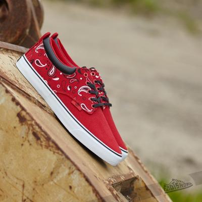 Radii The Jax Scarlet Paisley Canvas