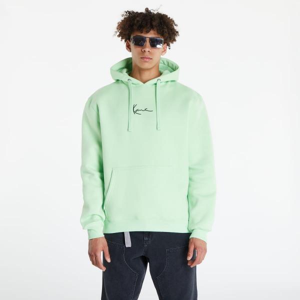 Mikina Karl Kani Small Signature Hoodie zelená