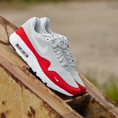 Nike Air Max 1 Ultra Essential Natural Grey/ University Red-White-Black