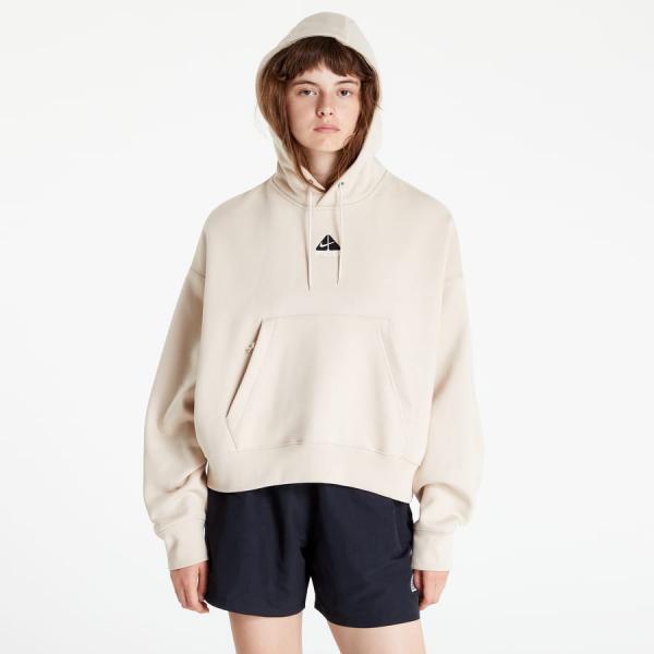 Mikina Nike ACG Therma-Fit Women's "Tuff Knit" Fleece Hoodie Sanddrift/ Summit White/ Off Noir L