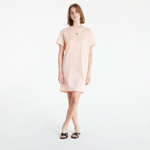 Šaty Tommy Hilfiger RN Dress Half Sleeve Orange