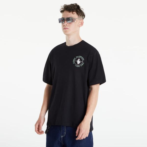 Tričko s krátkým rukávem Element x Public Enemy Pexe Logo Tee Black