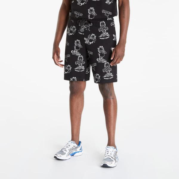 Teplákové kraťasy Puma x Garfield AOP Shorts Black