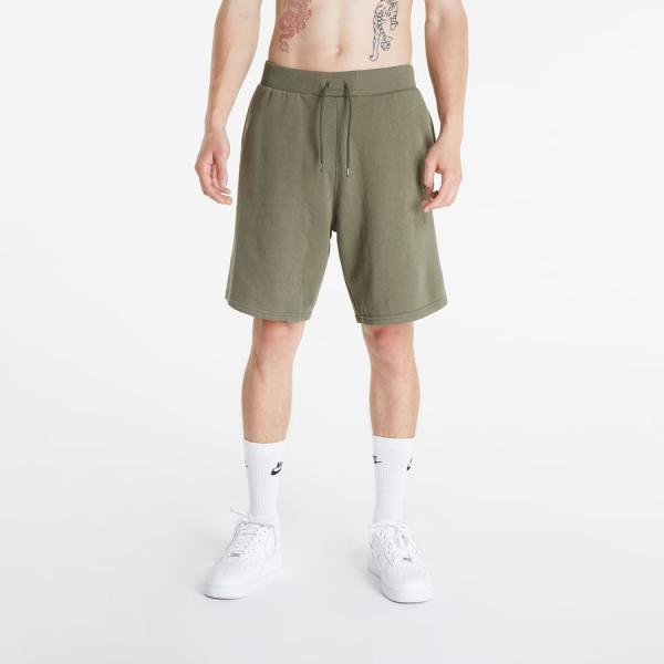 Teplákové kraťasy New Era Essential Shorts zelená
