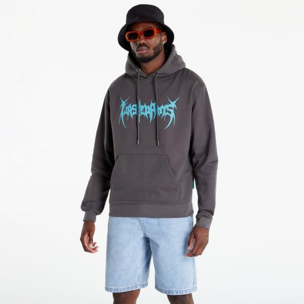 Mikina Wasted Paris Mortem Hoodie tmavě šedá