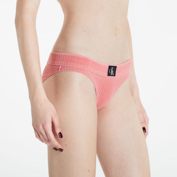 Plavky Calvin Klein Bikini Bottom Pink S