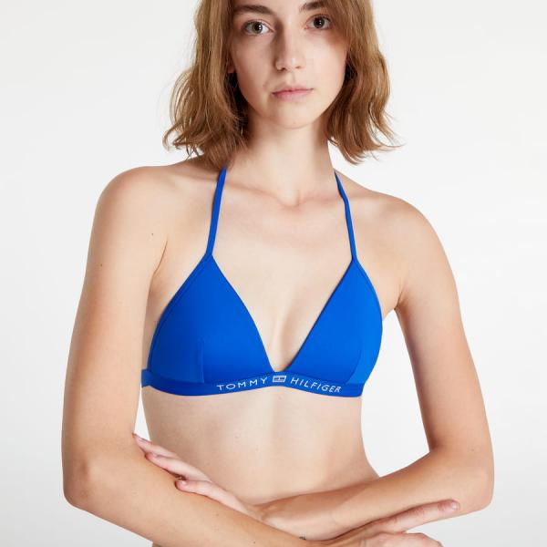 Plavky TOMMY JEANS Triangle Fixed Foam Blue XS