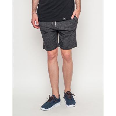 Kraťasy Reell Sweat short BLACK MELANGE
