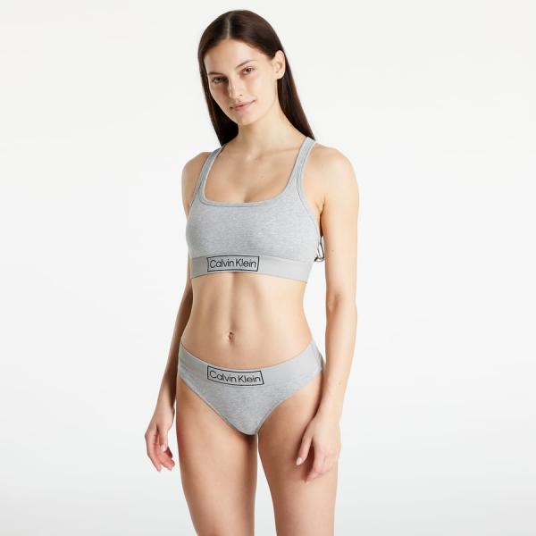 Podprsenka Calvin Klein Reimagined Heritage Unlined Bralette Grey XS