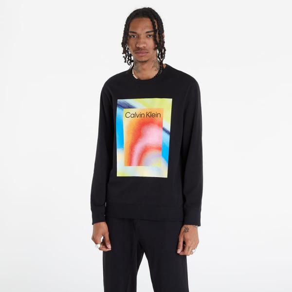 Mikina Calvin Klein Pride Lounge Sweatshirt Black M