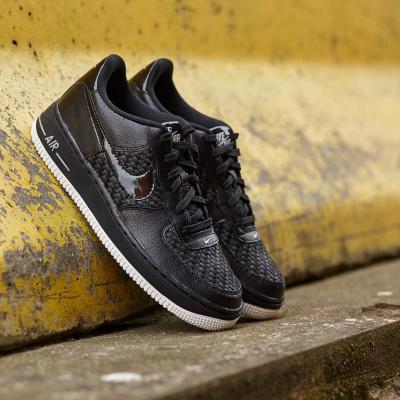 Nike Air Force 1 LV8 (GS) Black/ Black-Summit White-Chrome