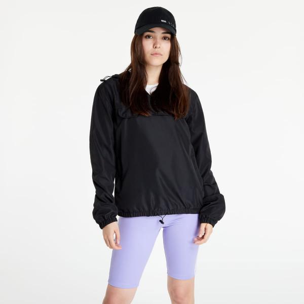 Větrovka Urban Classics Ladies Recycled Basic Pull Over Jacket Black XS