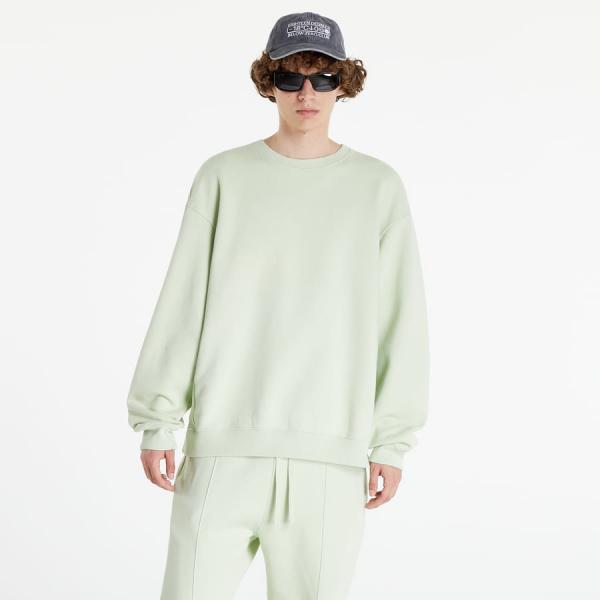 Mikina PREACH Lined Logo Crewneck Light Green XL