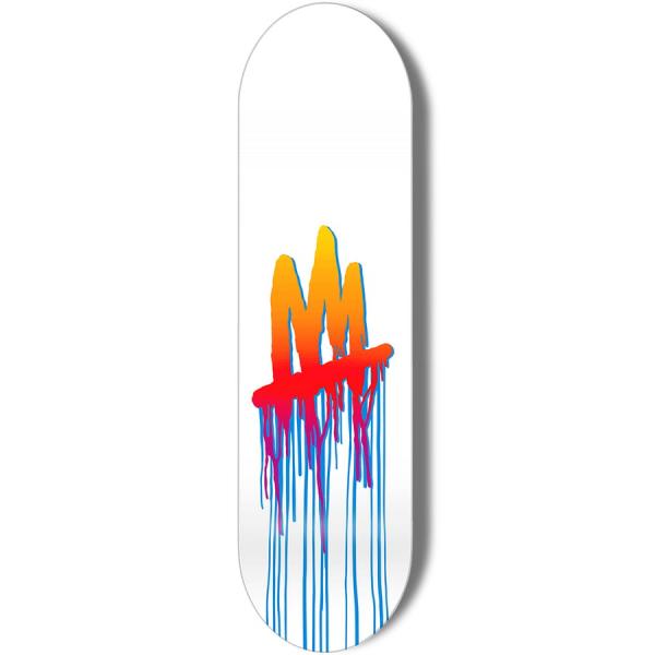 Skateboard Ambassadors DRIP White '22 bílý