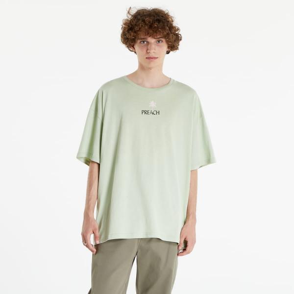Tričko s krátkým rukávem PREACH Scribbled T-Shirt Green