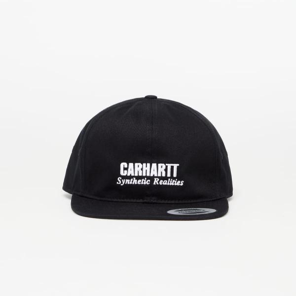 Kšiltovka Carhartt WIP Synthetic Realities Cap Black