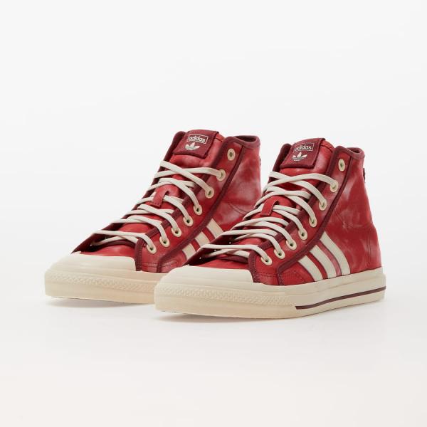 adidas Originals Nizza Hi Rf Crest Red/ Wonder White/ Wonder White