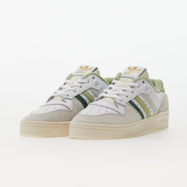 adidas Originals Rivalry Low Ftw White/ Linen Green/ Magic Lime