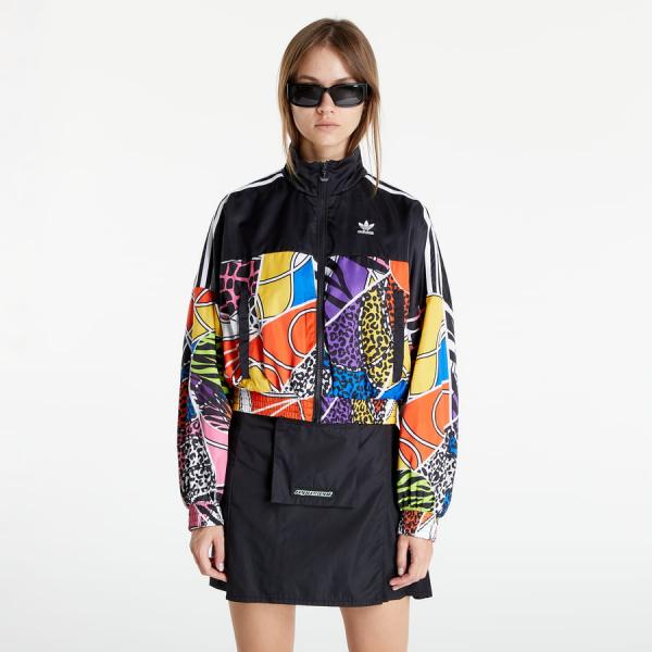 Větrovka adidas Originals Rich Mnisi Track Jacket černá
