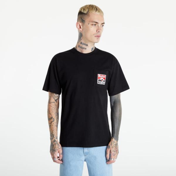 Tričko s krátkým rukávem Market Racing Logo T-Shirt černé