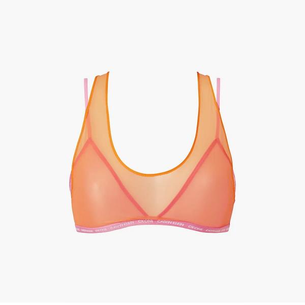 Podprsenka Calvin Klein Bralette Pride Orange