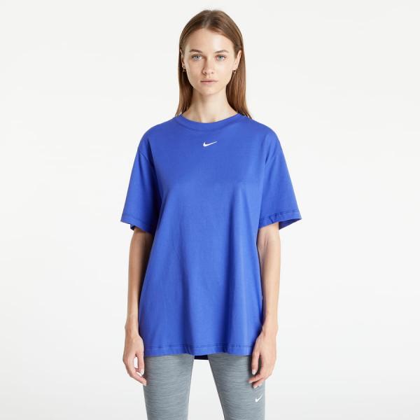Dámské tričko Nike Sportswear Essential Boyfriend Tee Lapis/ White