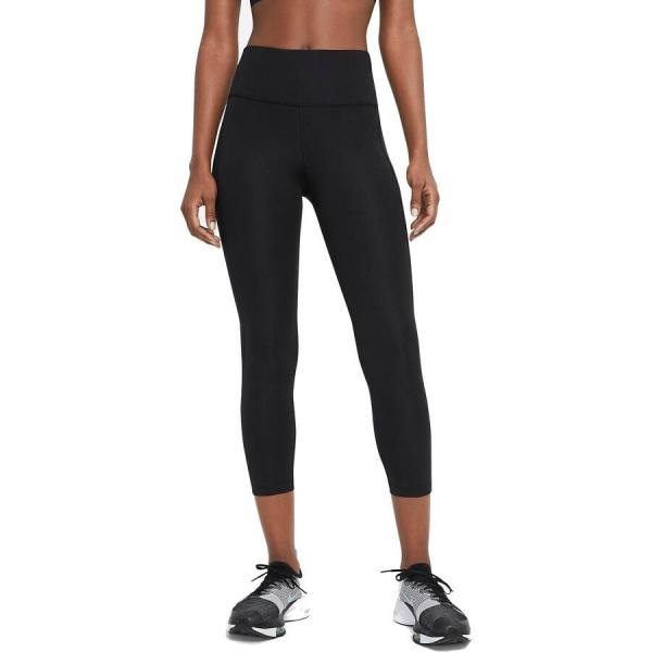 Legíny Nike Fast Women's Cropped Running Tights Black