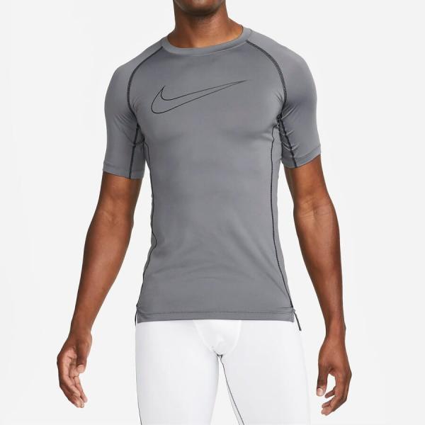 Tričko s krátkým rukávem Nike Pro Dri-FIT T-Shirt Grey