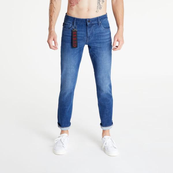 Džíny GUESS Tech Stretch Slim Tapered Jeans Blue 30/32
