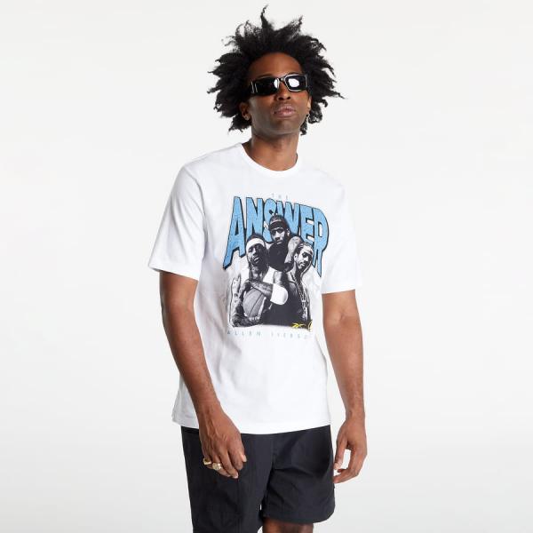 Tričko Reebok Iverson Trio Short Sleeve T-Shirt White L