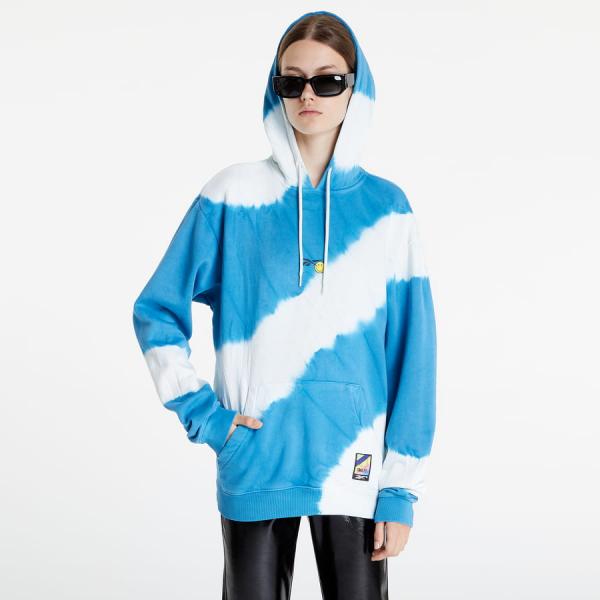Mikina Reebok Smiley Hoodie White / Blue L