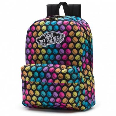 Vans Realm Backpack (Late Night) Black/Macaroons