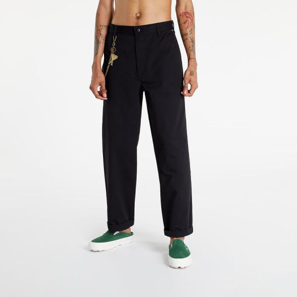 Kalhoty Vans Authentic Chino Baggy Pants Black