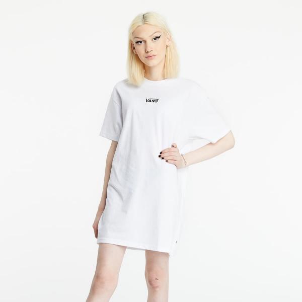 Šaty Vans Center Vee Tee Dress White